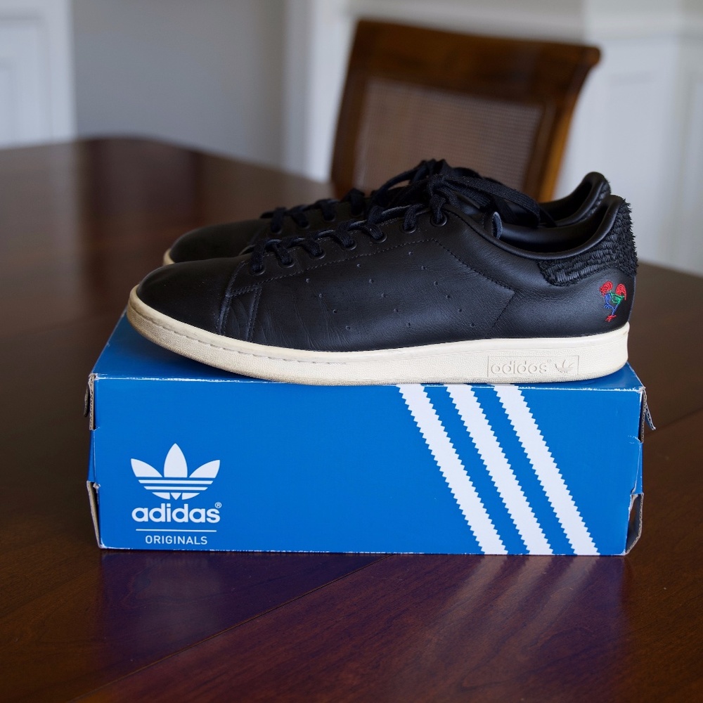 Mens Adidas Stan Smith CNY, Year of the Rooster.  Size 11.